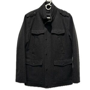 Guess Military Style Wool Blend Coat Size:M